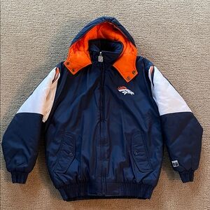 Kids size L 14/16 Denver Broncos Puffer Jacket